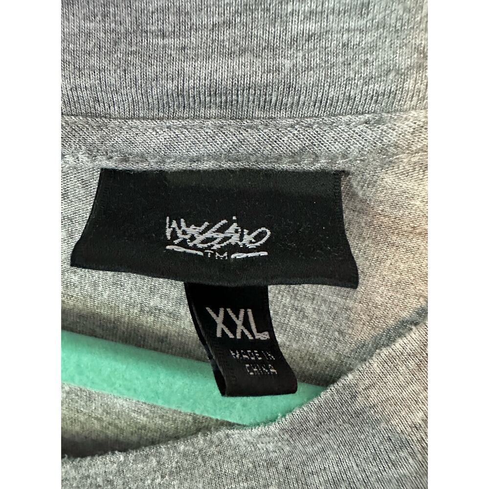 Ladies Grey Mossimo Side Split Top Size XXL - Picture 2 of 3